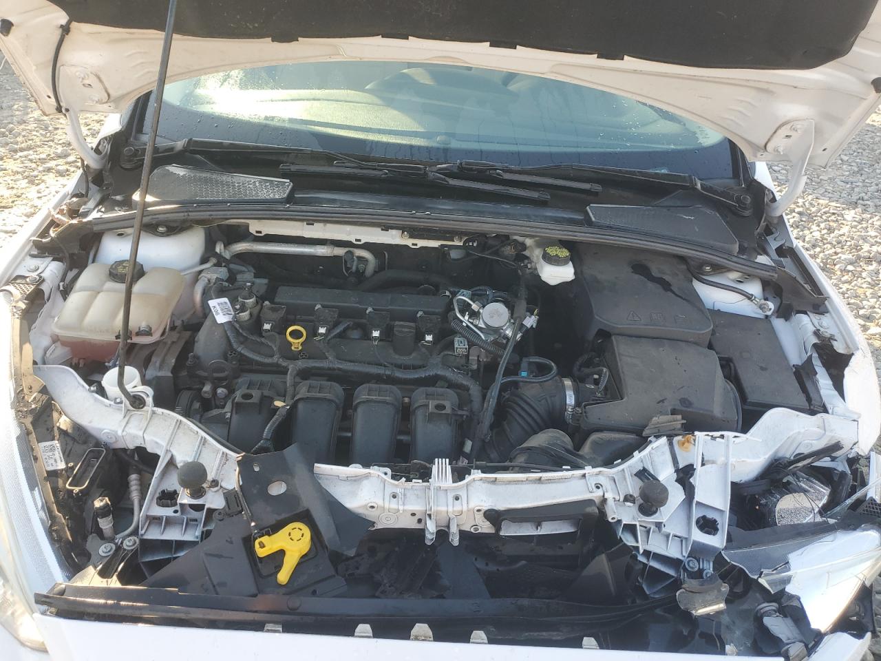 2018 Ford Focus VIN 1FADP3K2XJL224976 Copart auction photo, all over damage thumbnail 11
