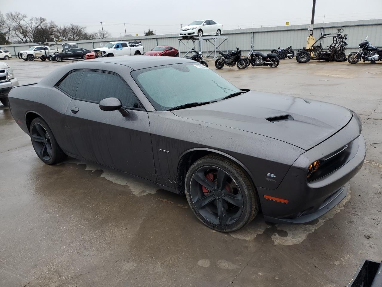 2015 Dodge Challenger VIN 2C3CDZAT5FH723009 Copart auction photo, rear end damage thumbnail 4