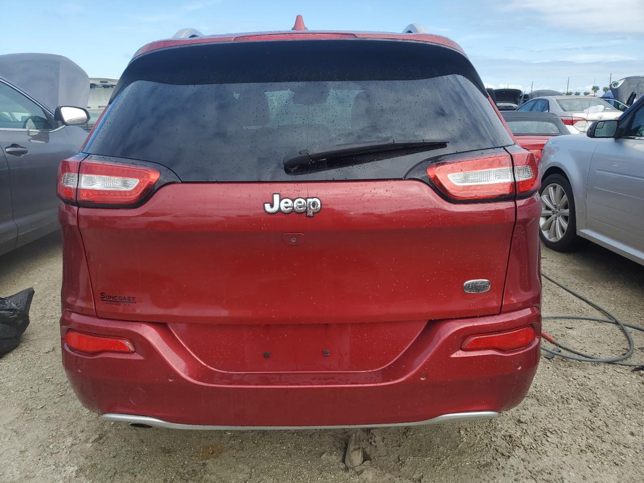 2017 Jeep Cherokee VIN 1C4PJLJB2HW510260 Copart auction photo, water/flood damage thumbnail 6