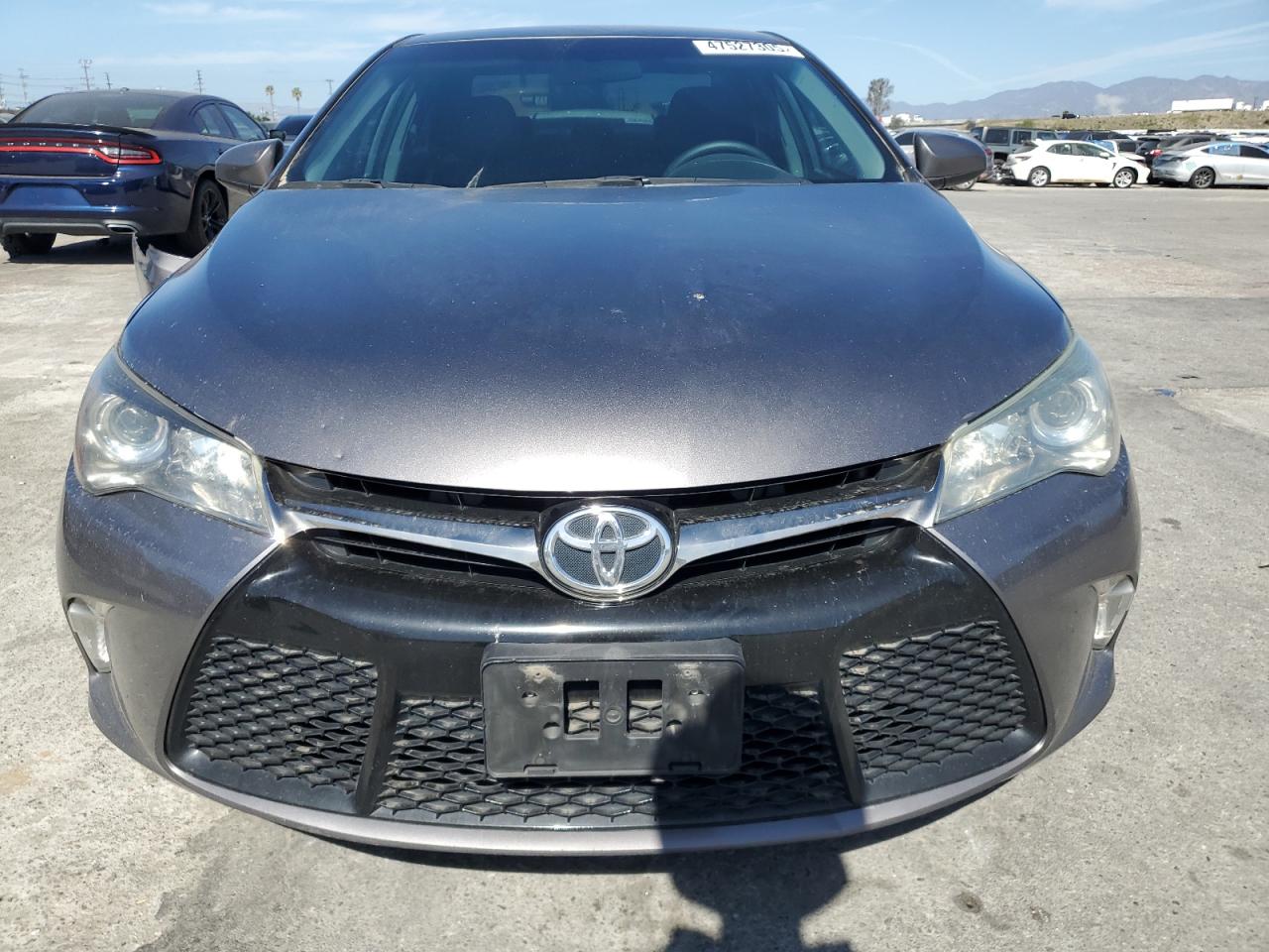 2017 Toyota Camry VIN 4T1BF1FK9HU806750 Copart auction photo, rear end damage thumbnail 5