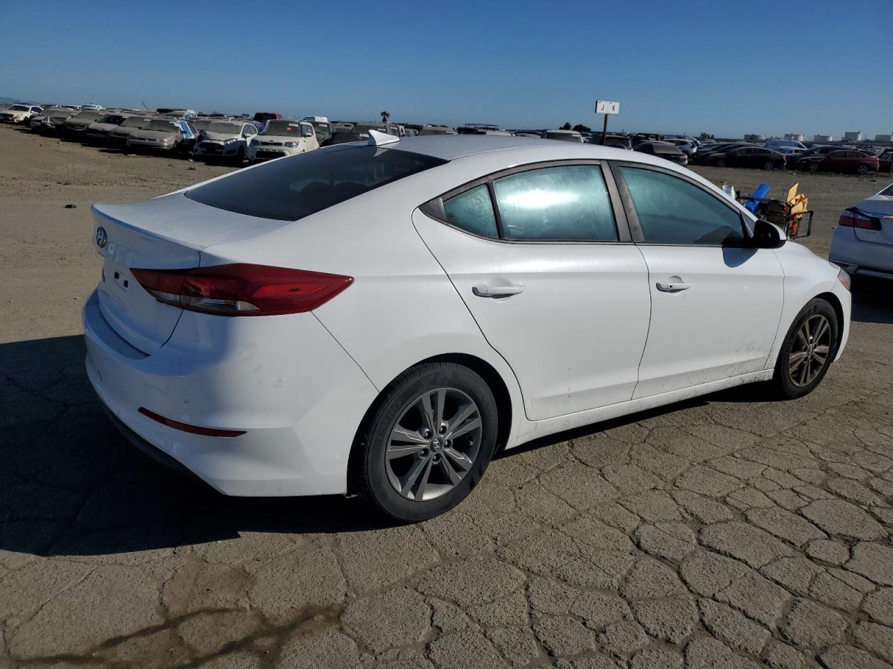 2017 Hyundai Elantra VIN 5NPD84LF8HH205209 Copart auction photo, mechanical damage thumbnail 3