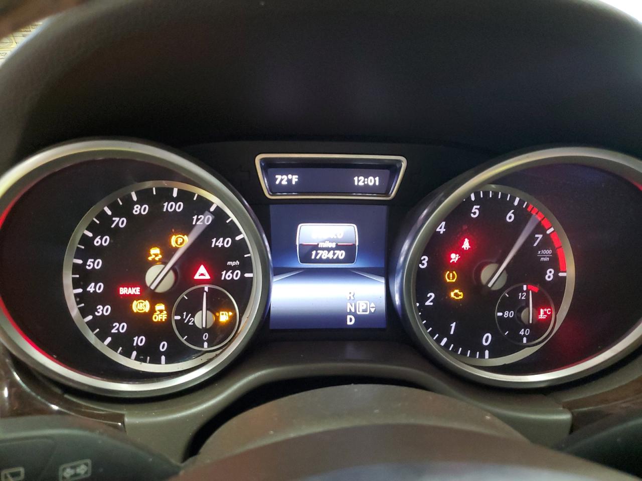 2014 Mercedes-Benz M-klasse VIN 4JGDA5HBXEA354851 Copart auction photo, front end damage thumbnail 9