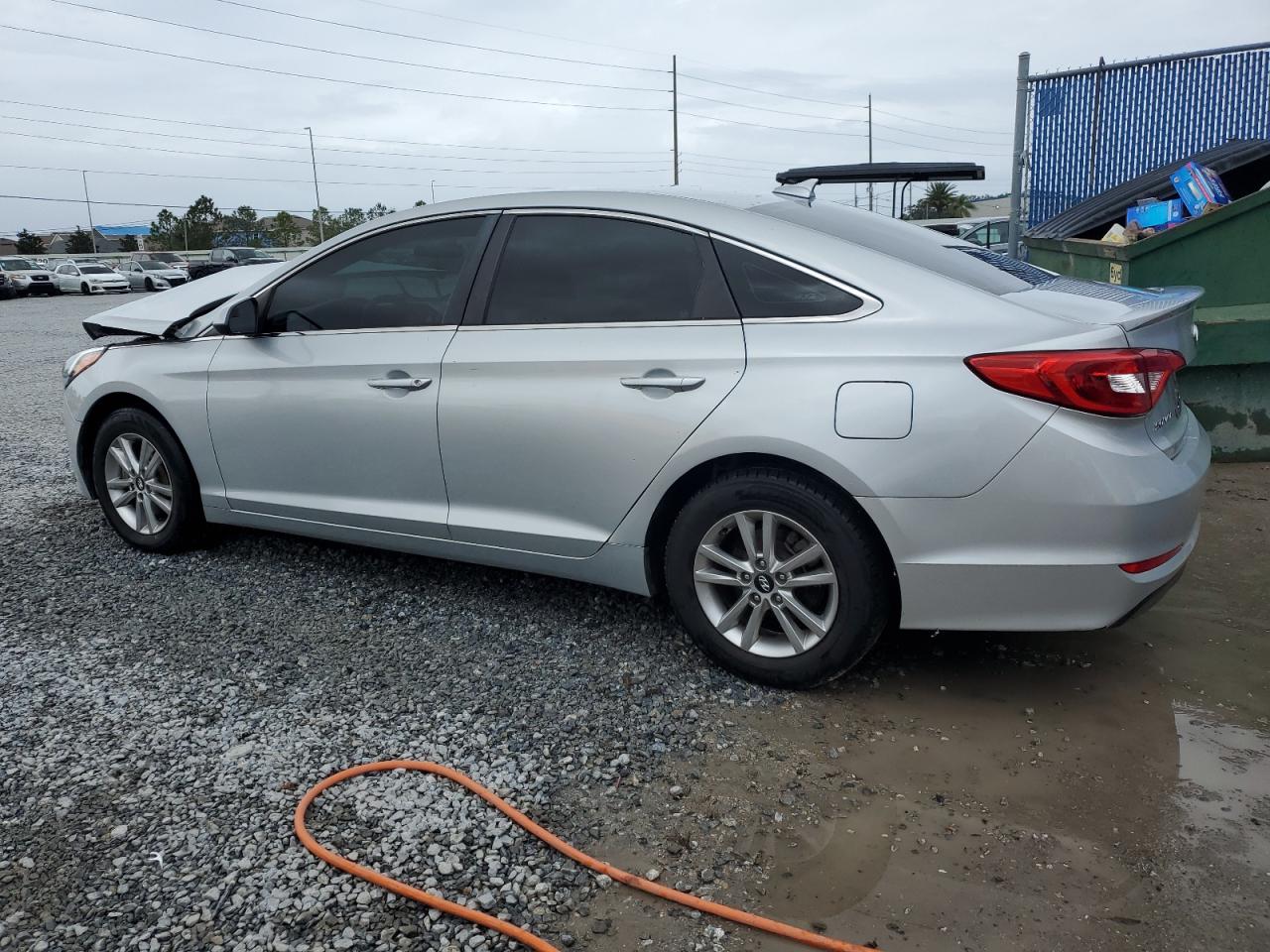 2017 Hyundai Sonata VIN 5NPE24AF7HH563703 Copart auction photo, front end damage thumbnail 2
