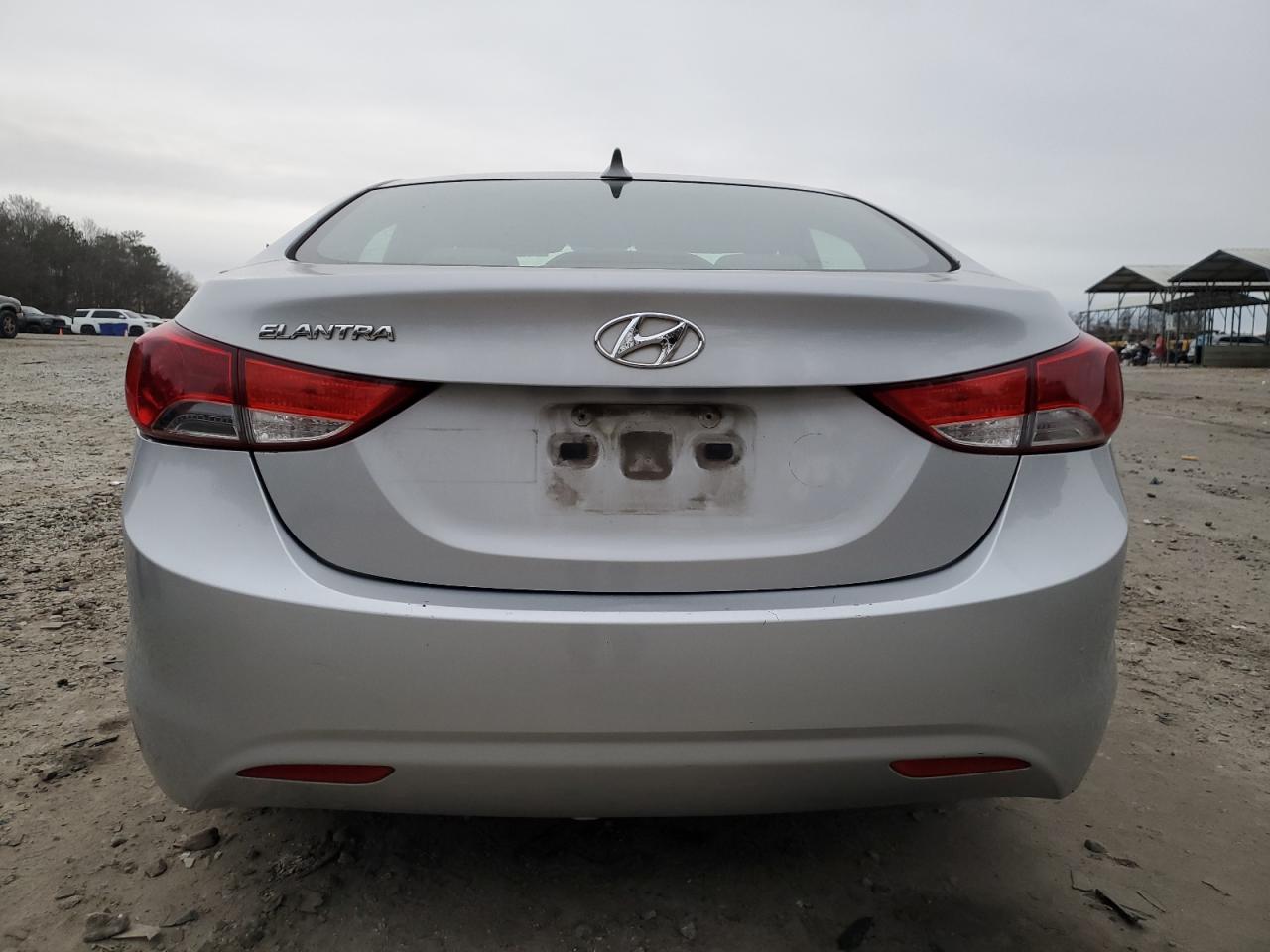 2013 Hyundai Elantra VIN KMHDH4AE9DU723402 Copart auction photo, front end damage thumbnail 6