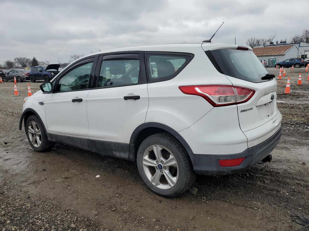 2014 Ford Escape VIN 1FMCU0F77EUE23322 Copart auction photo, front end damage thumbnail 2