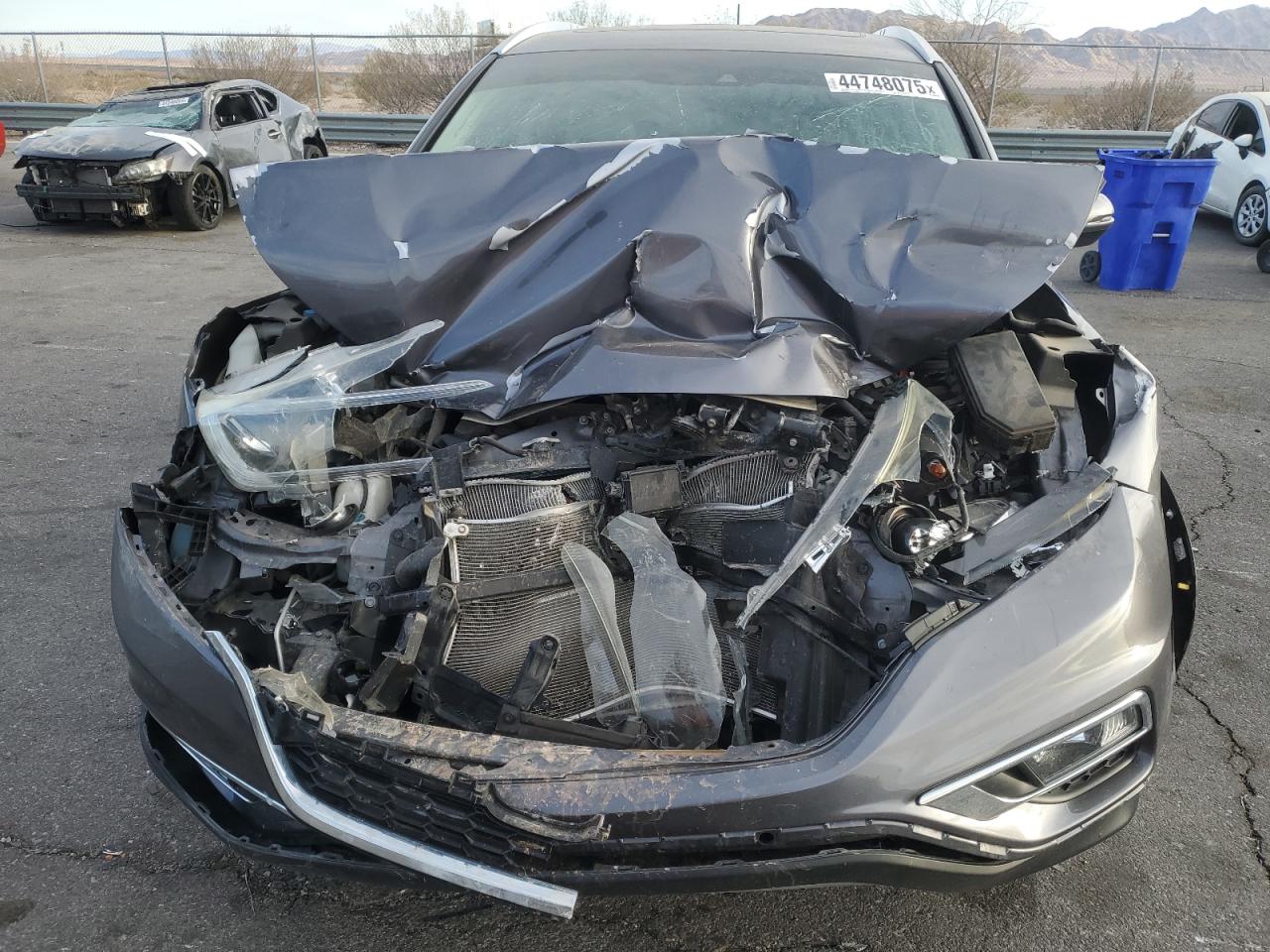 2016 Honda CR-V VIN 5J6RM4H92GL064498 Copart auction photo, front end damage thumbnail 5