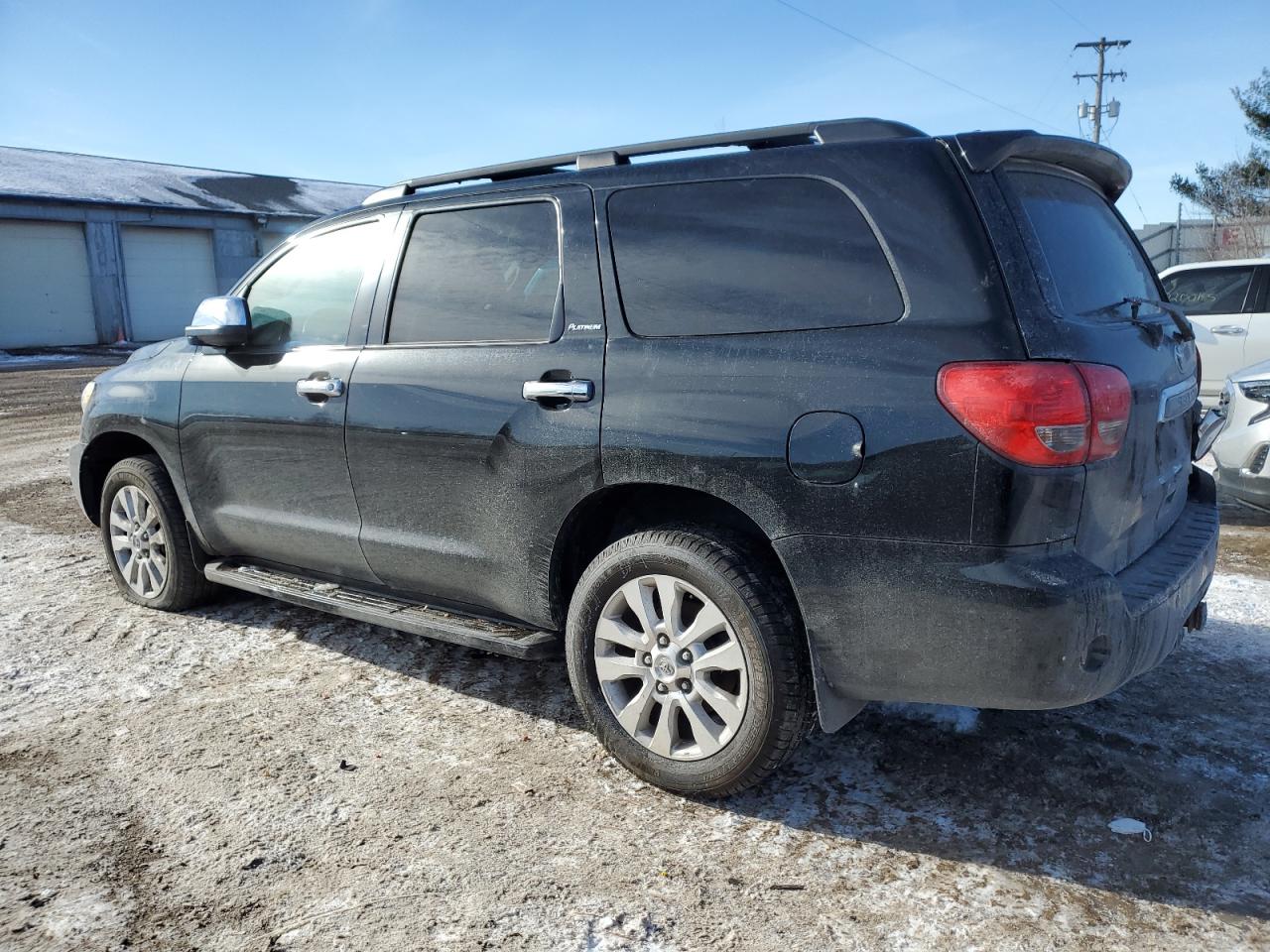 2012 Toyota Sequoia VIN 5TDDW5G14CS057458 Copart auction photo, front end / rear end damage thumbnail 2
