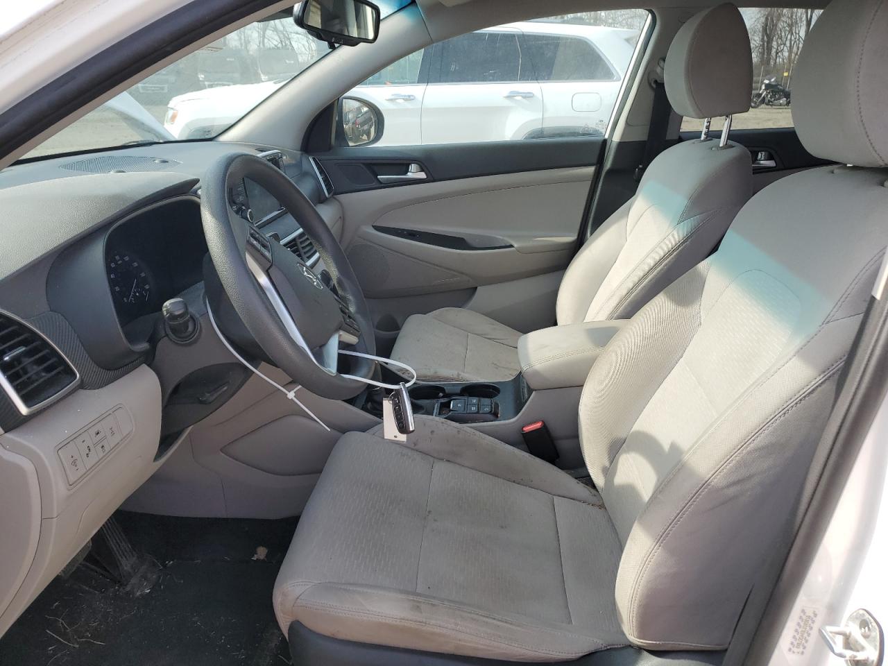 2020 Hyundai Tucson VIN KM8J3CA43LU103016 Copart auction photo, rear end damage thumbnail 7