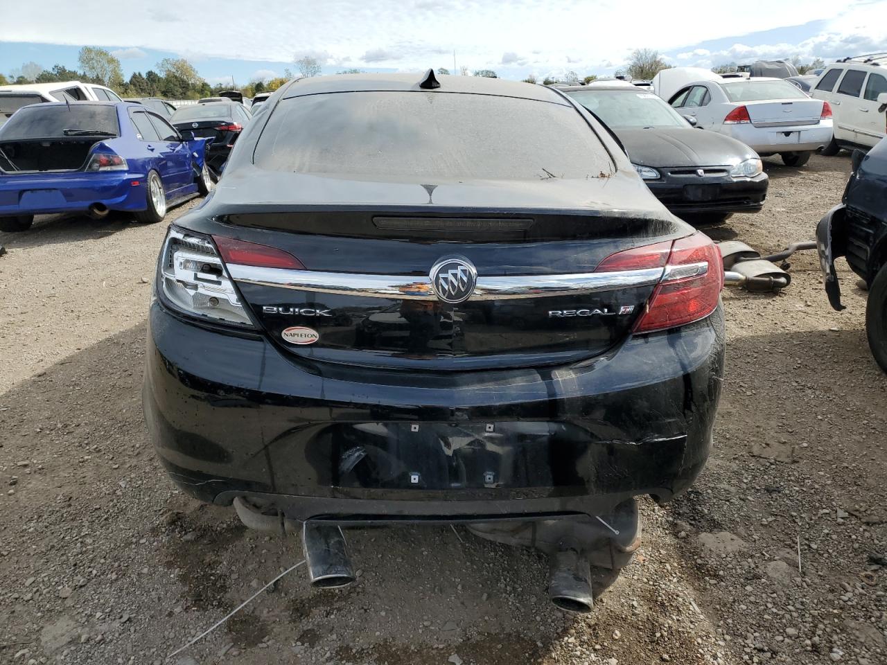 2016 Buick Regal VIN 2G4GK5EX6G9149438 Copart auction photo, all over damage thumbnail 6