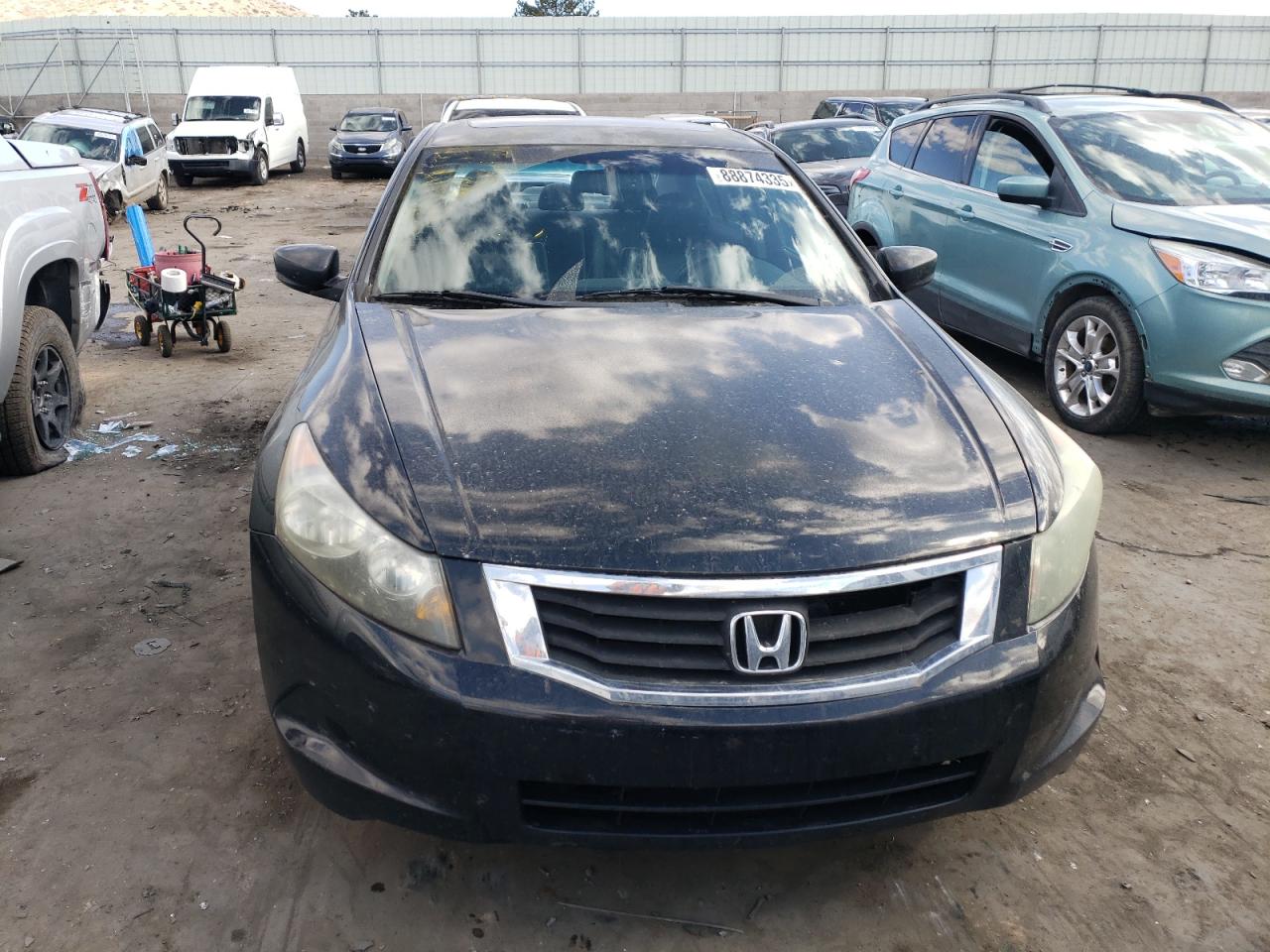2010 Honda Accord VIN 1HGCP2F81AA023978 Copart auction photo, vandalism damage thumbnail 5