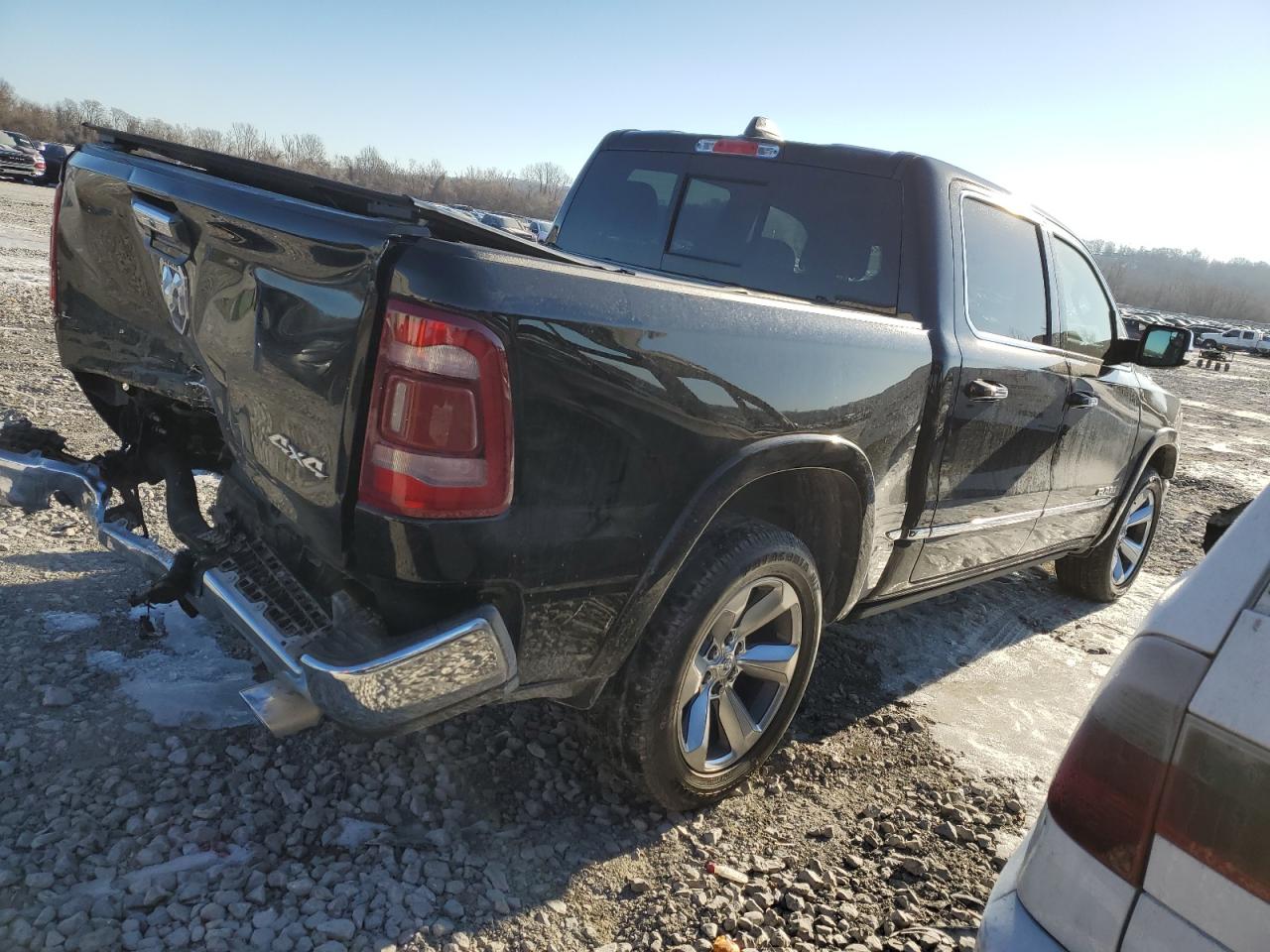 2022 RAM 1500 VIN 1C6SRFHT4NN360826 Copart auction photo, rear end damage thumbnail 3