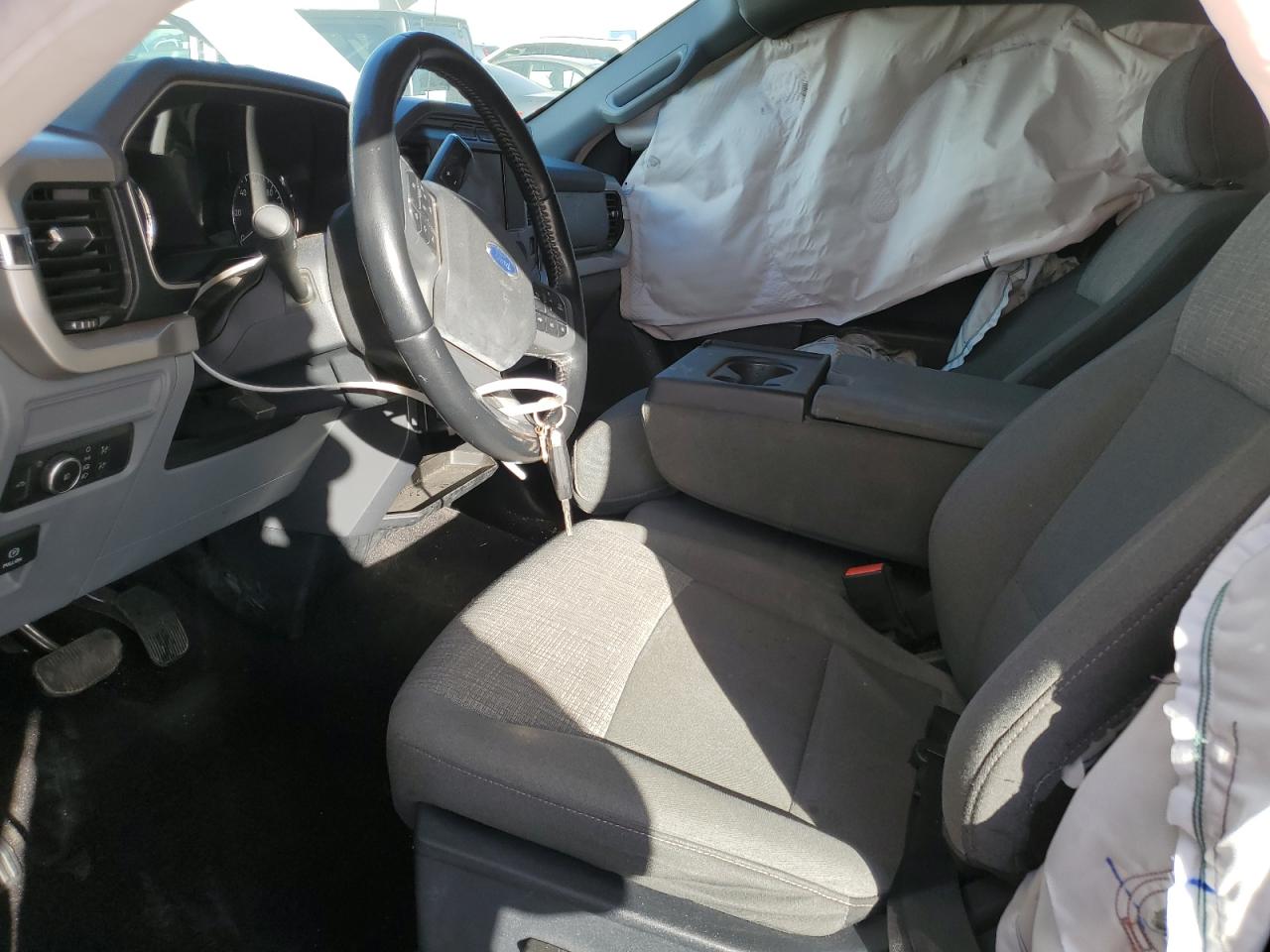 2021 Ford F-150 VIN 1FTFW1E55MFB17921 Copart auction photo, undercarriage / side damage thumbnail 7