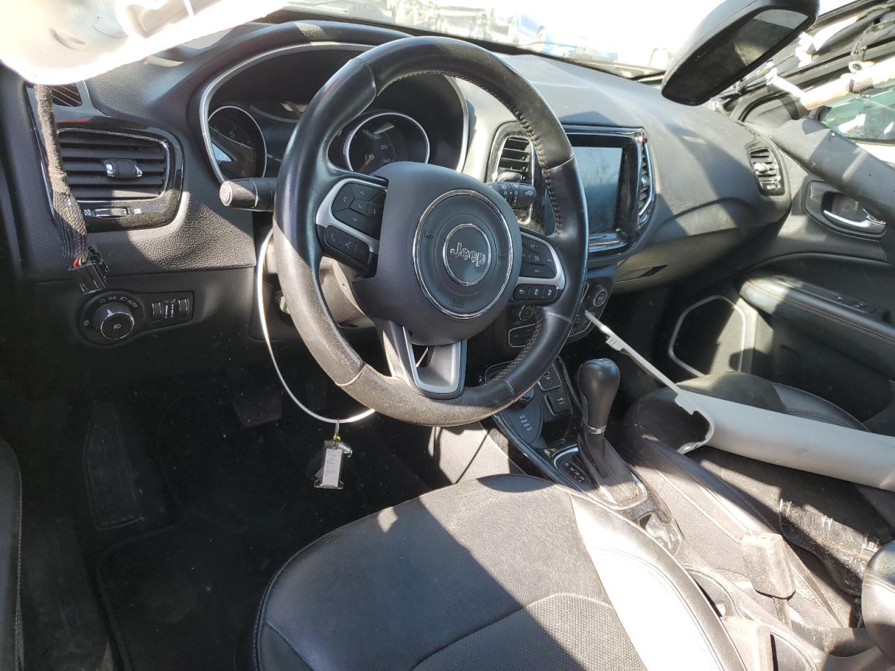 2021 Jeep Compass VIN 3C4NJDCB8MT503808 Copart auction photo, vandalism damage thumbnail 8