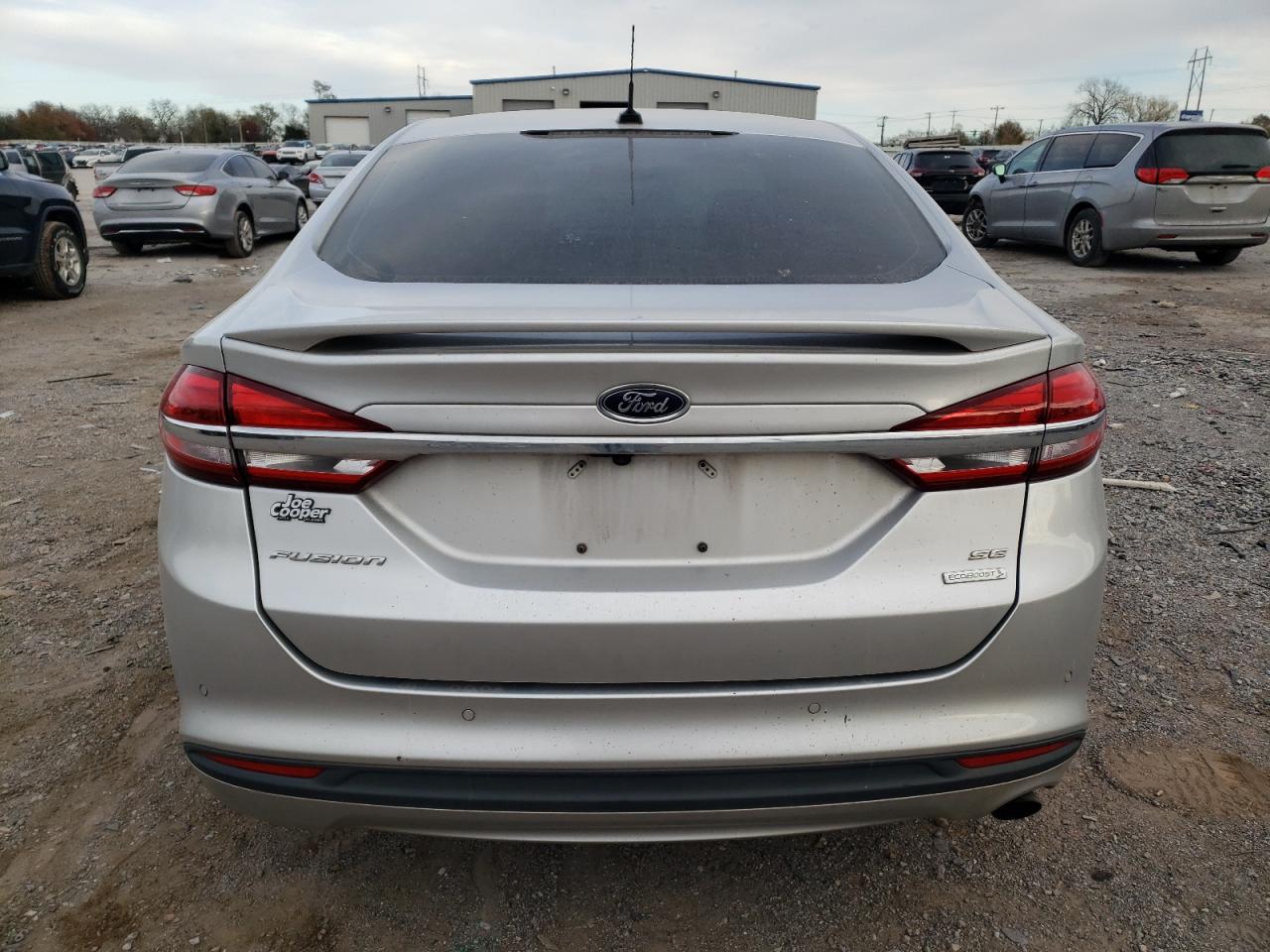 2017 Ford Fusion VIN 3FA6P0HD3HR206461 Copart auction photo, side damage thumbnail 6