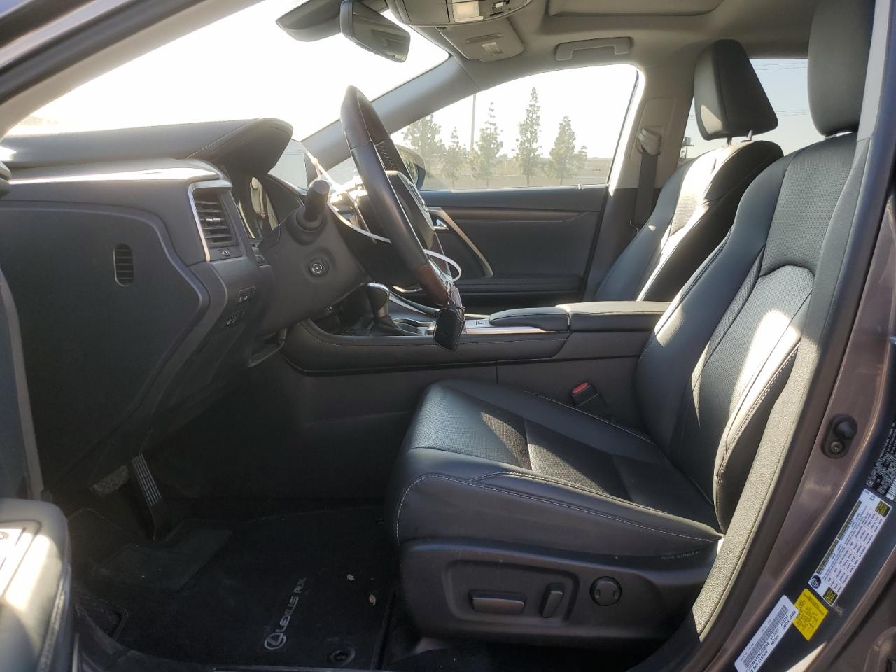 2022 Lexus RX VIN 2T2HZMAA7NC228058 Copart auction photo, front end / side damage thumbnail 7
