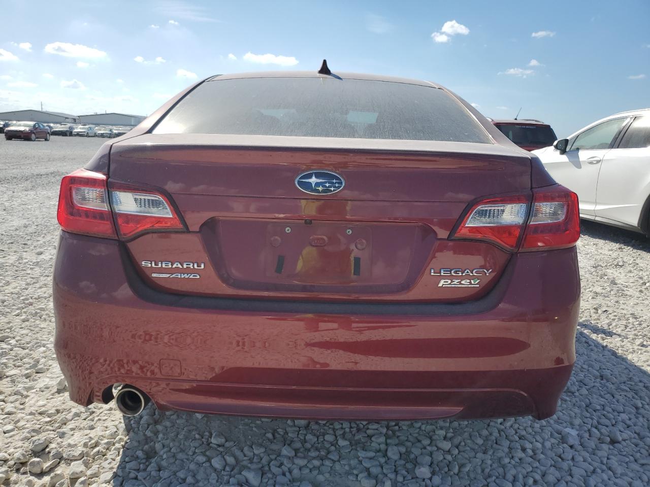 2017 Subaru Legacy VIN 4S3BNAH61H3002097 Copart auction photo, side damage thumbnail 6