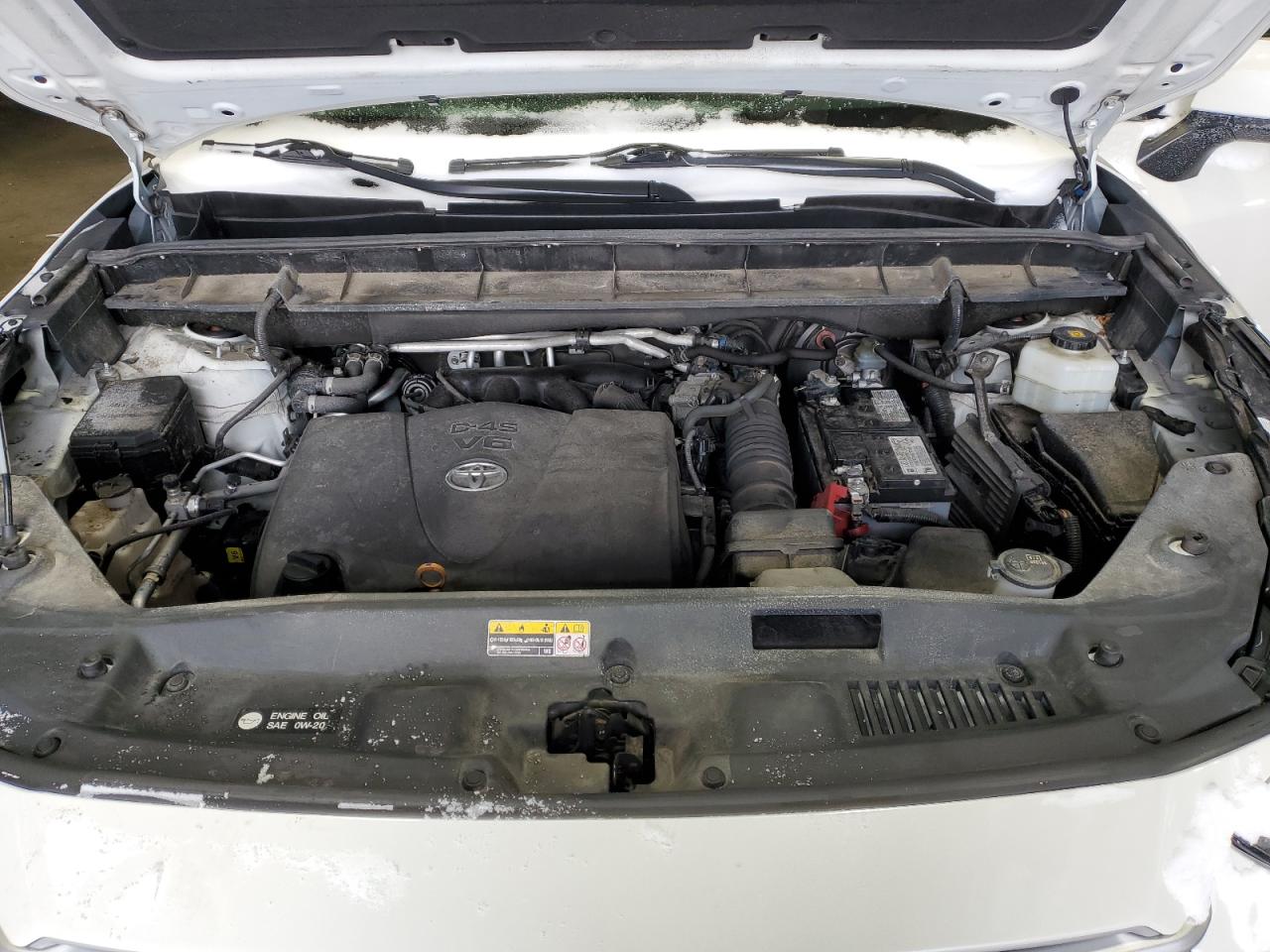 2020 Toyota Highlander VIN 5TDGZRBH9LS022043 Copart auction photo, front end / side damage thumbnail 13