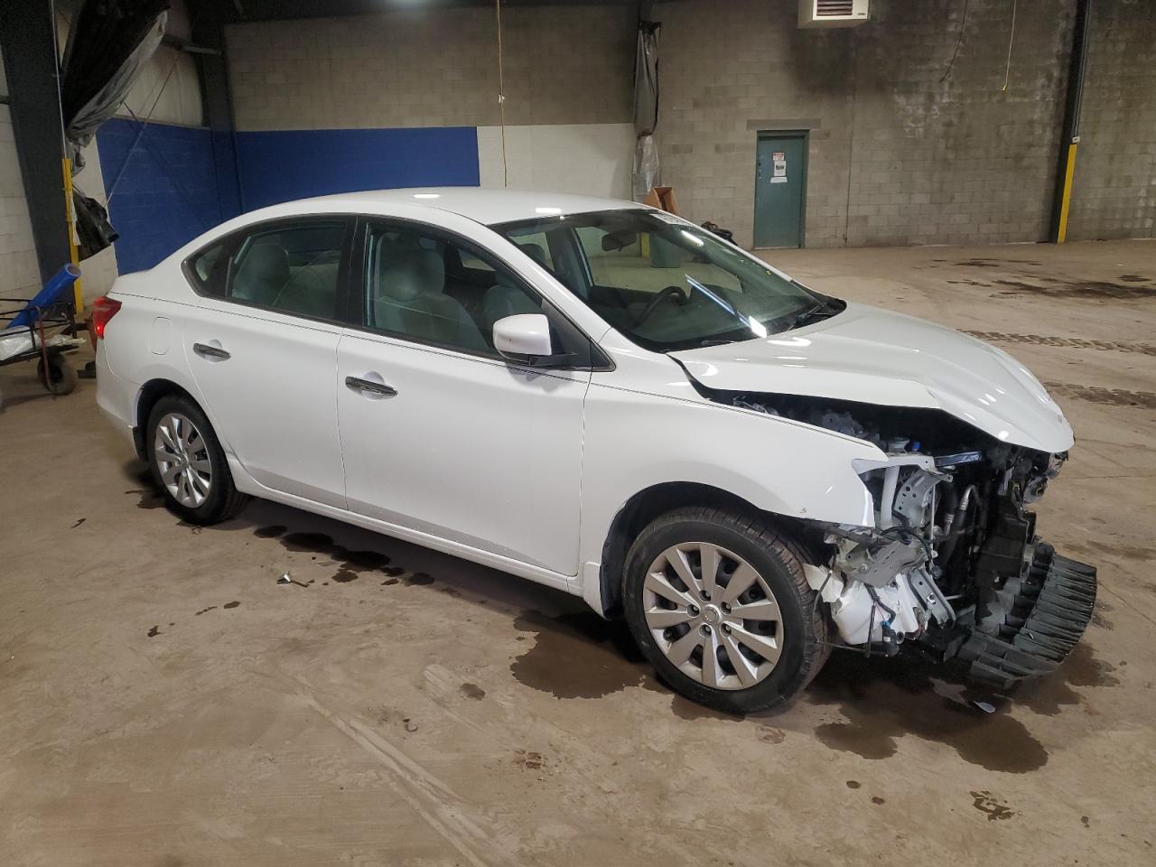 2016 Nissan Sentra VIN 3N1AB7AP8GY222355 Copart auction photo, front end damage thumbnail 4