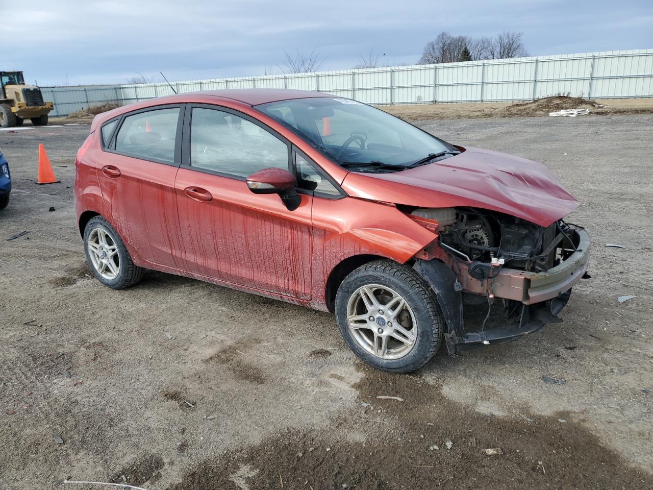 2019 Ford Fiesta VIN 3FADP4EJ0KM120988 Copart auction photo, front end / minor dent/scratches damage thumbnail 4