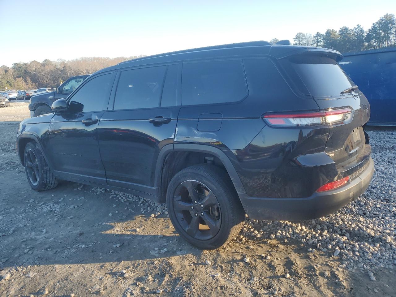 2021 Jeep Grand Cherokee VIN 1C4RJJAG9M8160522 Copart auction photo, front end / side damage thumbnail 2
