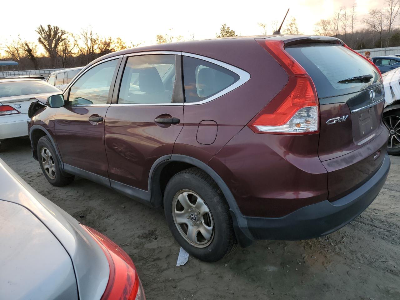 2013 Honda CR-V VIN 5J6RM3H31DL025970 Copart auction photo, front end damage thumbnail 2