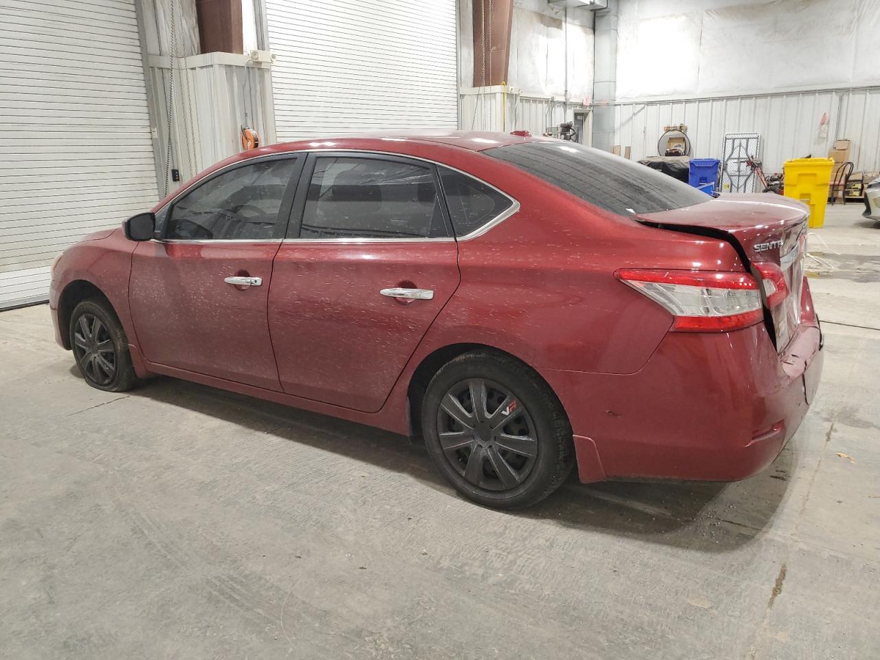 2015 Nissan Sentra VIN 3N1AB7AP4FL683127 Copart auction photo, rear end / front end damage thumbnail 2