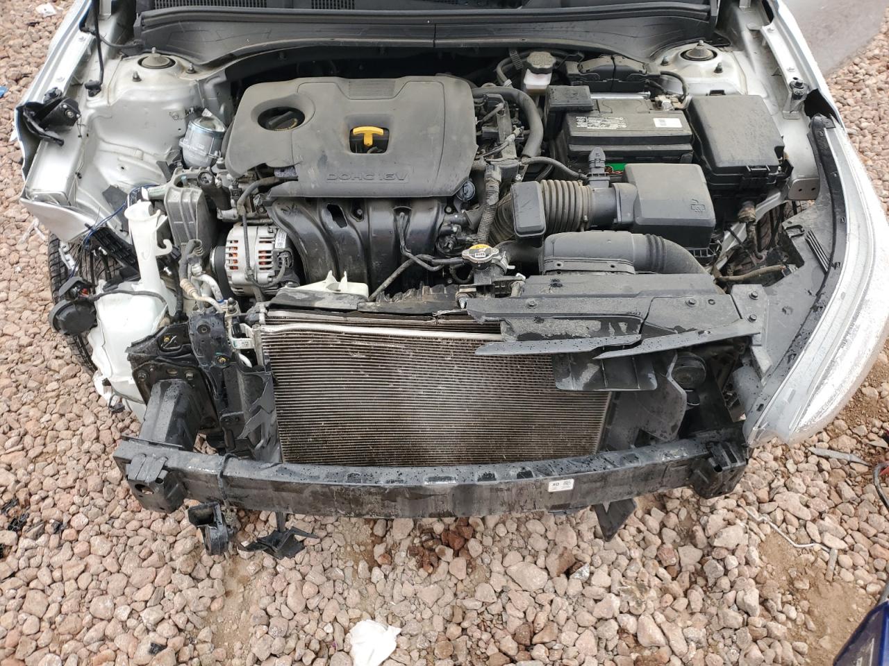 2021 KIA Forte VIN 3KPF24AD9ME341889 Copart auction photo, front end damage thumbnail 13
