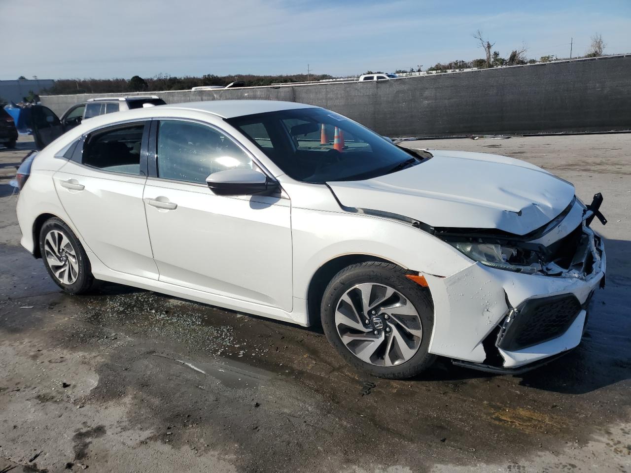 2017 Honda Civic VIN SHHFK7H21HU232976 Copart auction photo, front end / side damage thumbnail 4