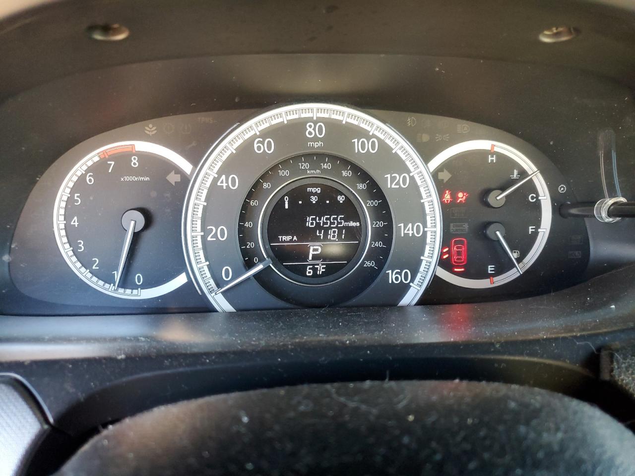 2014 Honda Accord VIN 1HGCR2F3XEA059396 Copart auction photo, side / front end damage thumbnail 9