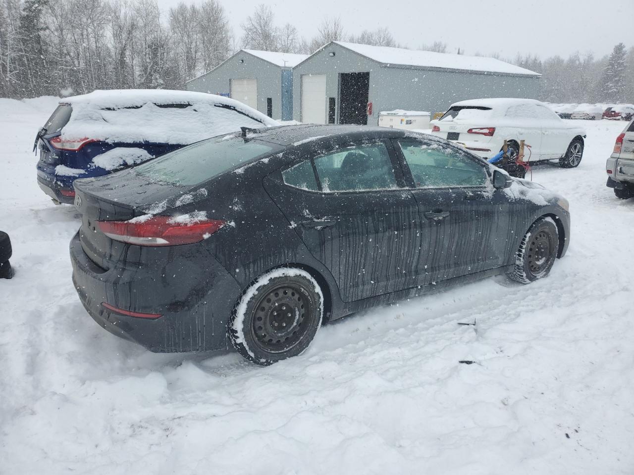 2017 Hyundai Elantra VIN KMHD84LF7HU155307 Copart auction photo, minor dent/scratches / normal wear damage thumbnail 3