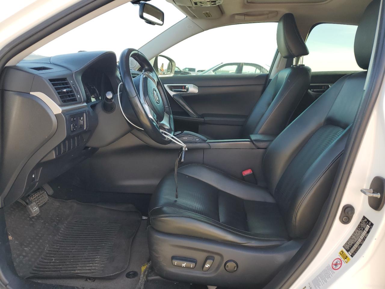 2012 Lexus CT VIN JTHKD5BH2C2110732 Copart auction photo, front end damage thumbnail 7