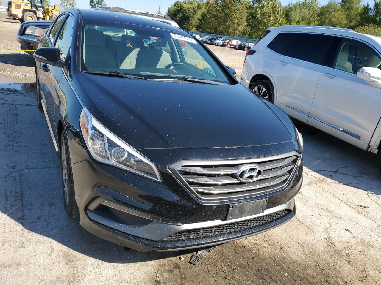 2017 Hyundai Sonata VIN 5NPE34AF2HH589736 Copart auction photo, front end damage thumbnail 5