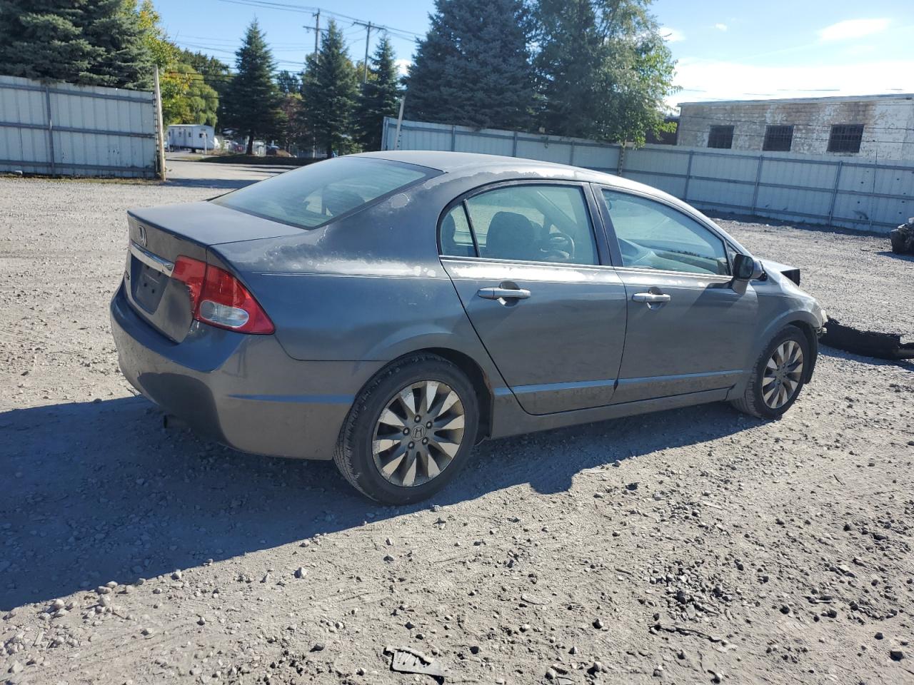 2010 Honda Civic VIN 2HGFA1F87AH553317 Copart auction photo, front end damage thumbnail 3