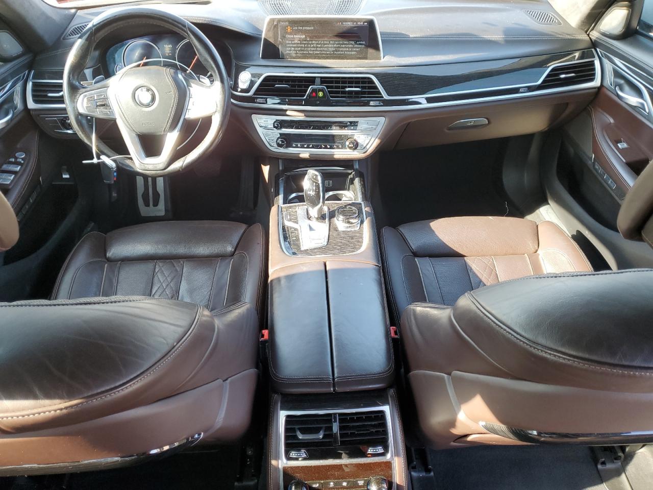2016 BMW 7er VIN WBA7F2C57GG419753 Copart auction photo, rear end / front end damage thumbnail 8