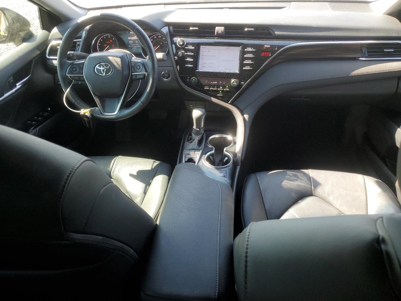 2018 Toyota Camry VIN 4T1B11HK3JU046767 Copart auction photo, front end / rear end damage thumbnail 8