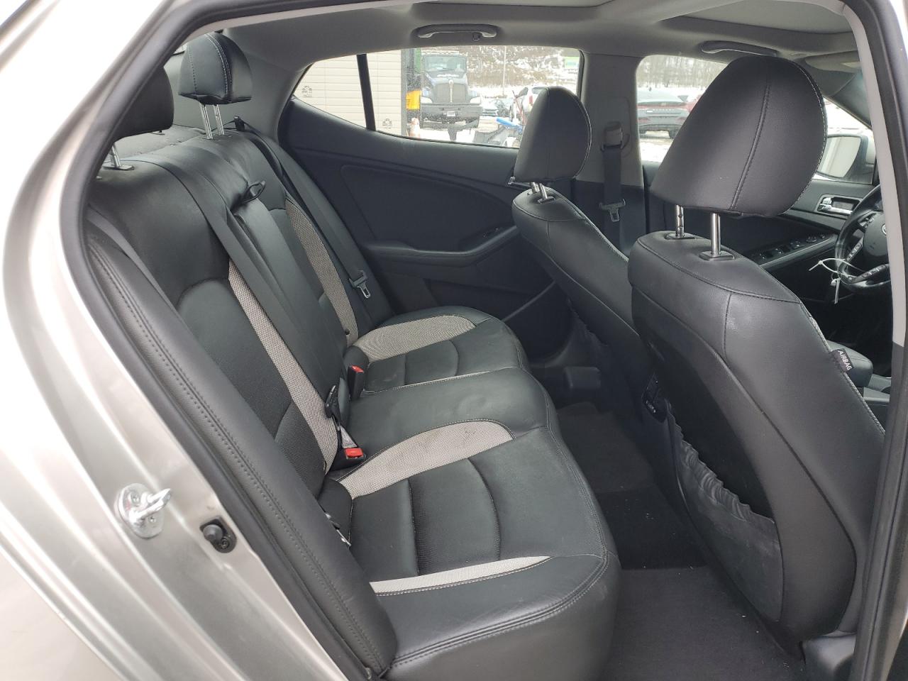 2012 KIA Optima VIN 5XXGR4A66CG079627 Copart auction photo, side / rear end damage thumbnail 10