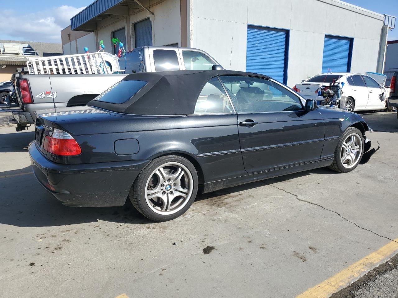 2006 BMW 3er VIN WBABW53496PZ40295 Copart auction photo, front end damage thumbnail 3