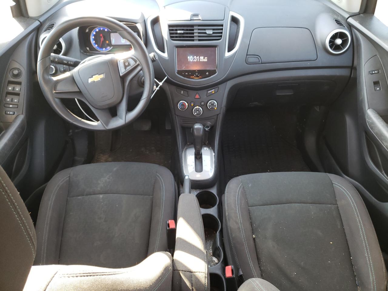 2016 Chevrolet Trax VIN KL7CJKSB7GB656065 Copart auction photo, side damage thumbnail 8