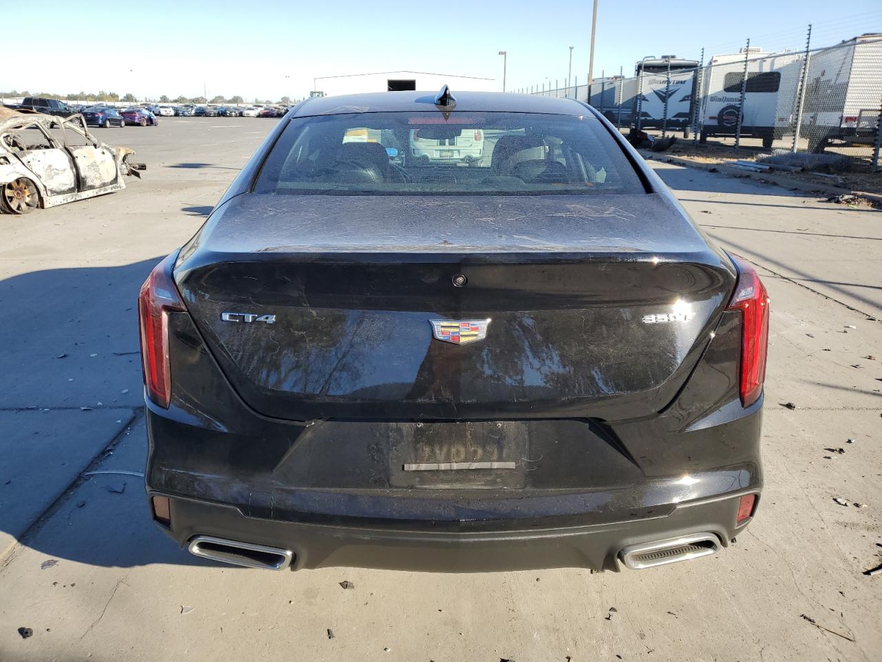 2021 Cadillac CT4 VIN 1G6DA5RK8M0144825 Copart auction photo, side damage thumbnail 6