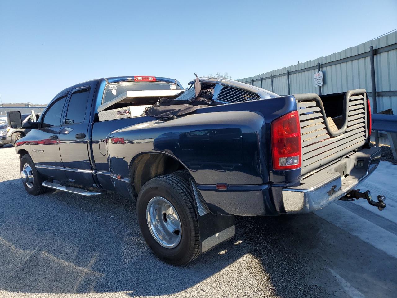 2003 Dodge RAM VIN 3D7MA48C73G839802 Copart auction photo, front end damage thumbnail 2