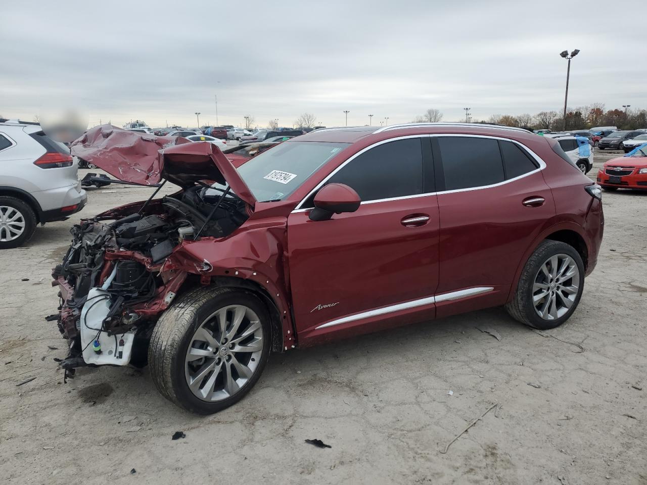 2022 Buick Envision VIN LRBFZRR4XND158497