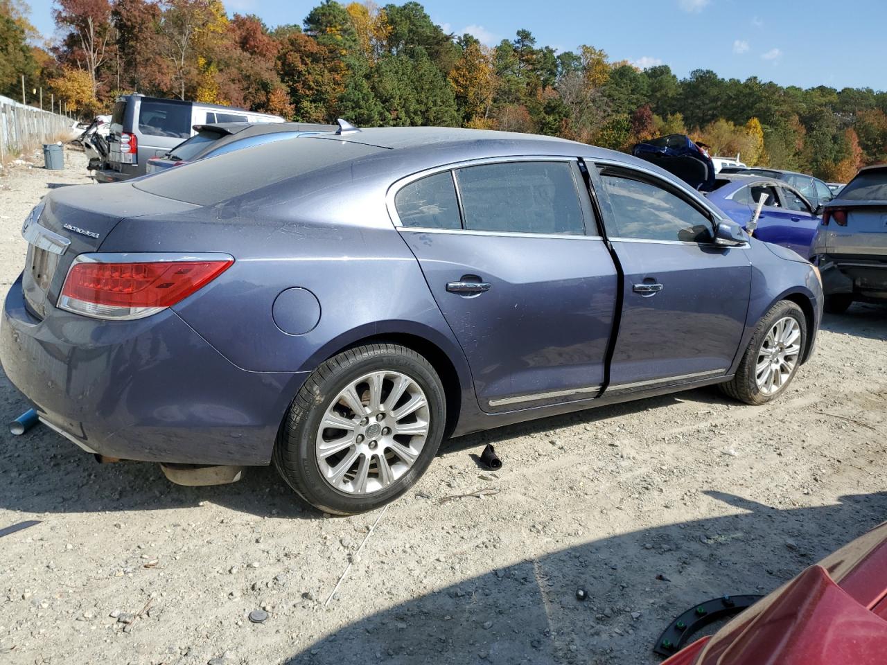 2013 Buick LaCrosse VIN 1G4GC5E39DF277671 Copart auction photo, side damage thumbnail 3
