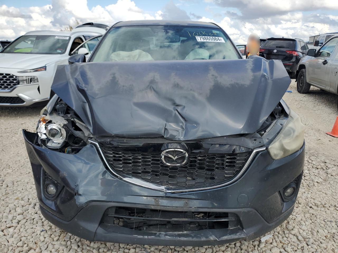 2013 Mazda CX-5 VIN JM3KE4DE2D0120063 Copart auction photo, front end damage thumbnail 5