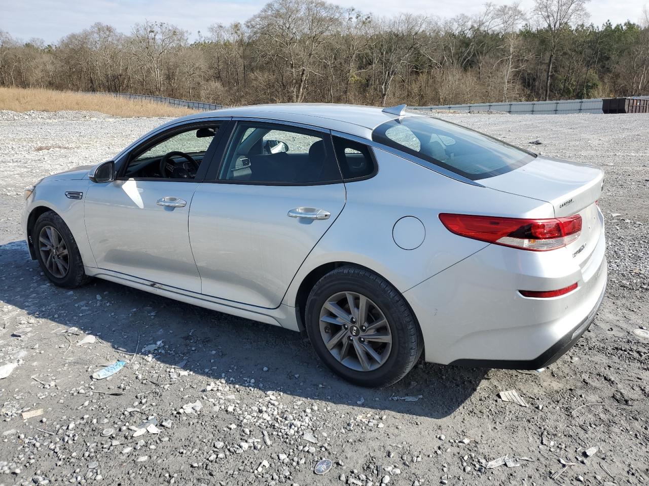 2020 KIA Optima VIN 5XXGT4L32LG432790 Copart auction photo, front end / side damage thumbnail 2
