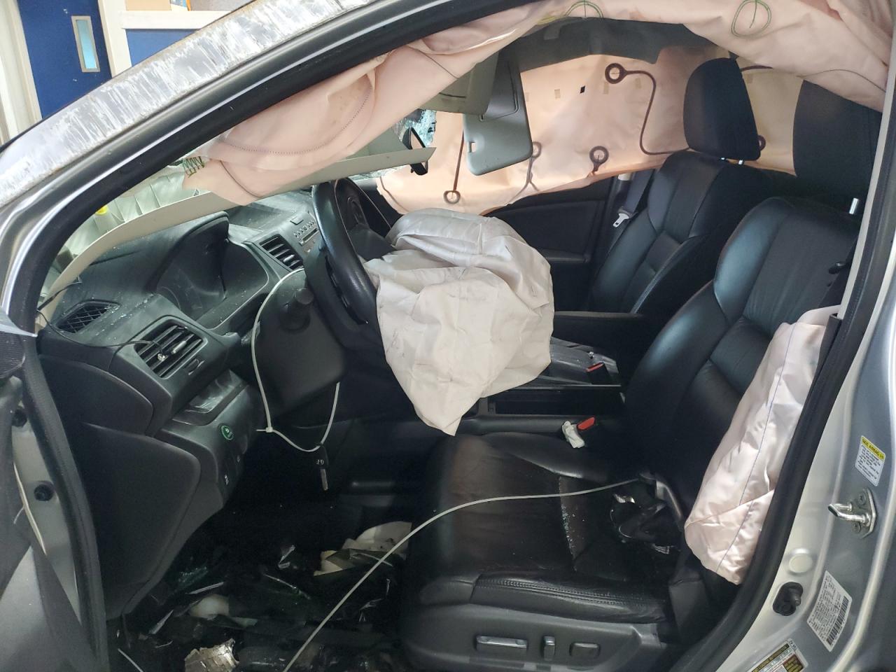2014 Honda CR-V VIN 2HKRM4H76EH648022 Copart auction photo, front end / all over damage thumbnail 7