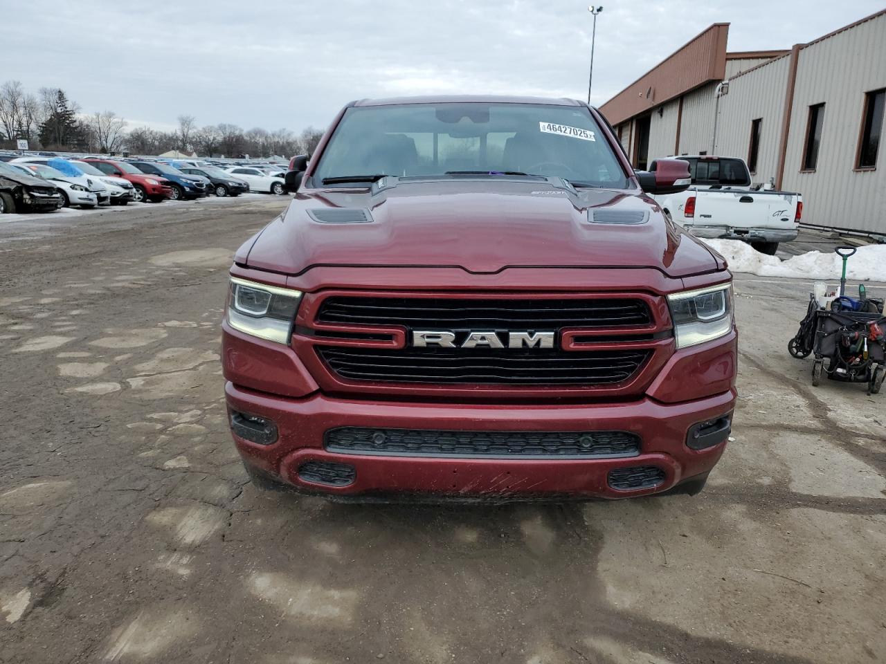2021 RAM 1500 VIN 1C6SRFJT9MN683066 Copart auction photo, side / undercarriage damage thumbnail 5
