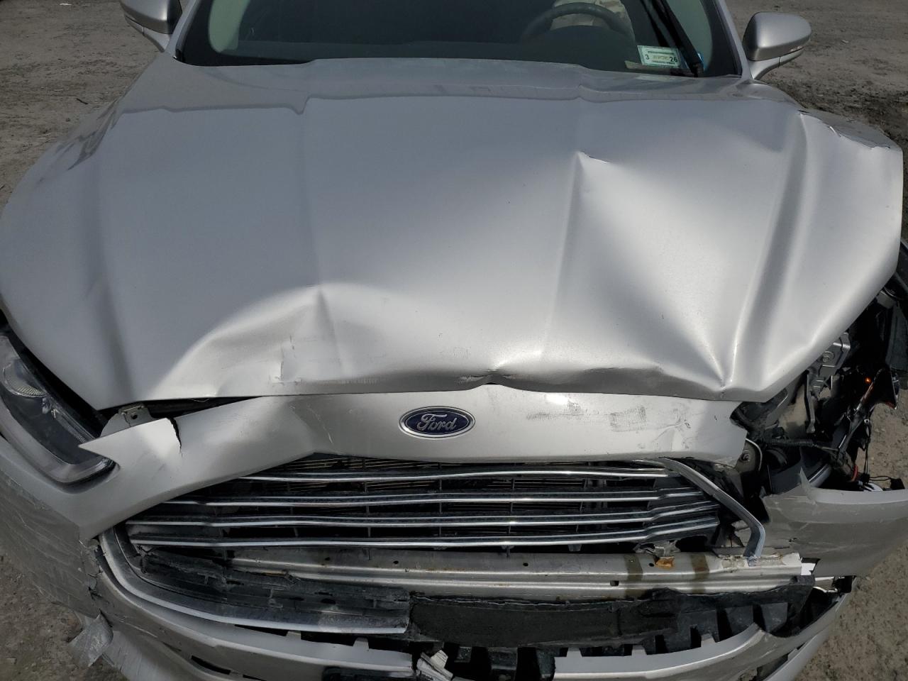 2014 Ford Fusion VIN 3FA6P0H74ER296922 Copart auction photo, front end damage thumbnail 13