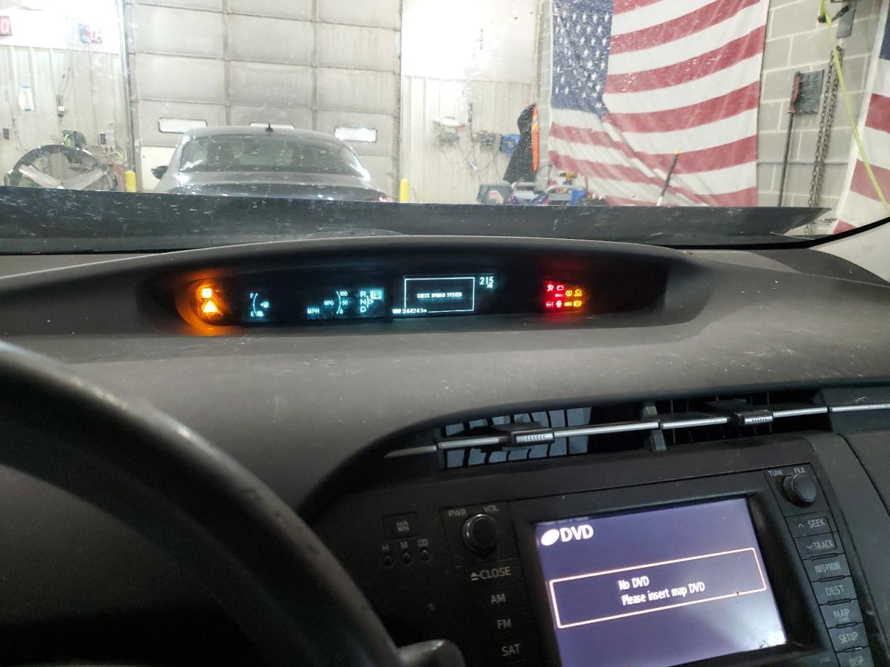 2010 Toyota Prius VIN JTDKN3DU9A1291909 Copart auction photo, burn / front end damage thumbnail 9