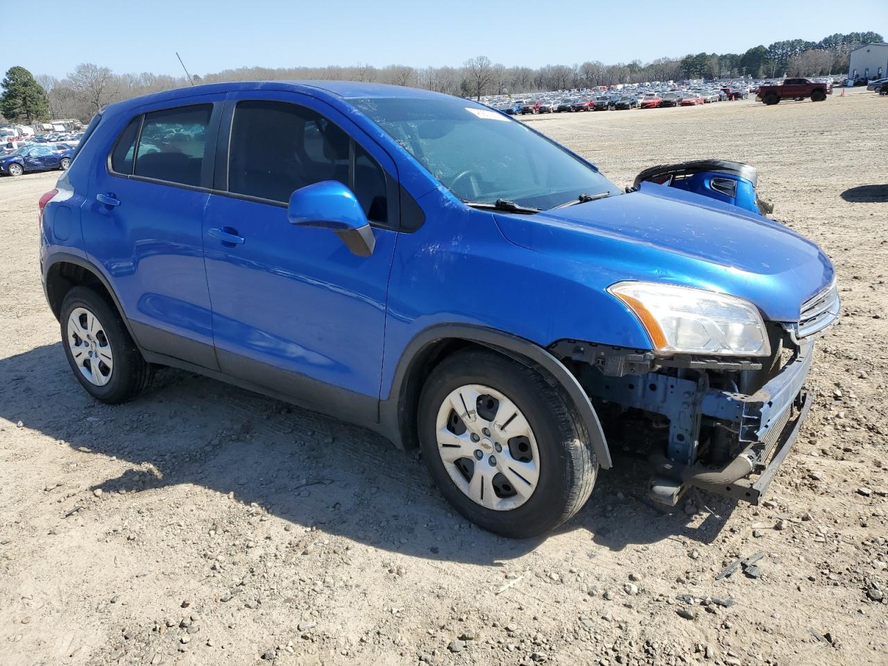 2015 Chevrolet Trax VIN KL7CJKSB7FB251709 Copart auction photo, front end / minor dent/scratches damage thumbnail 4