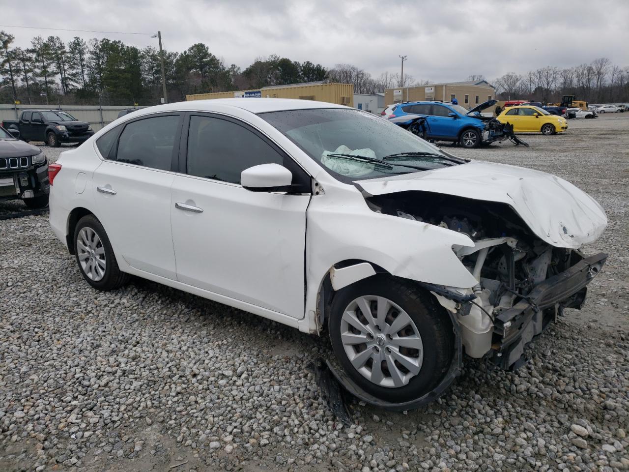 2016 Nissan Sentra VIN 3N1AB7AP6GY262661 Copart auction photo, front end damage thumbnail 4